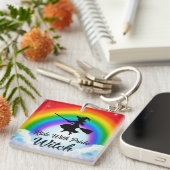 regenboogheks sleutelhanger (Voorkant Rechts)