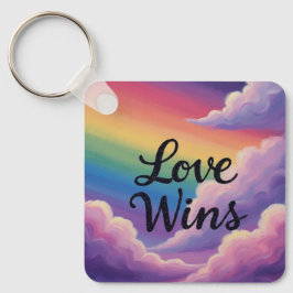 regenboogheks sleutelhanger