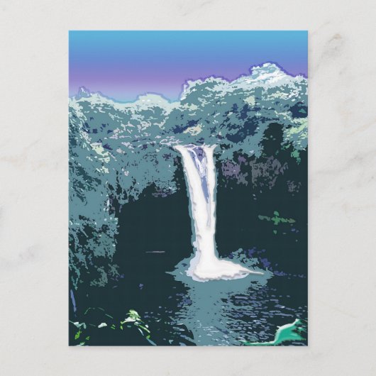 RegenboogHerfsten, Hawaii Briefkaart (Voorkant)
