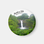 RegenboogHerfsten Waterfall Big Island Hilo Hawaii Magneet (Voorkant)