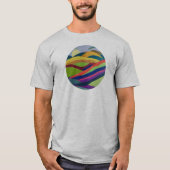 Regenboogheuvels Landschap T-shirt (Voorkant)