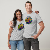 Regenboogheuvels Landschap T-shirt (Unisex)