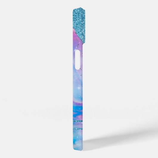 Regenboogholografisch glitter Drijft Hoesje-Mat zo Case-Mate iPhone Case (Achterkant / Rechts)