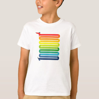 Regenbooghond T-shirt