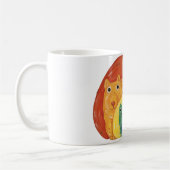 regenbooghonden koffiemok (Links)