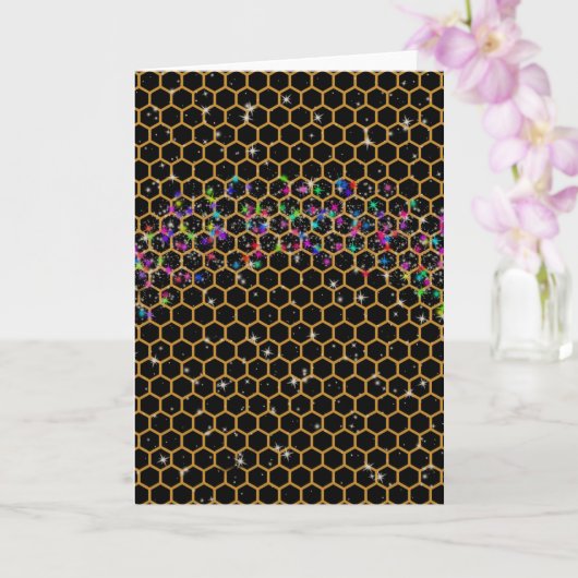 Regenbooghoningraat Kaart (Orchidee)