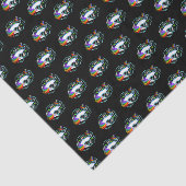 Regenbooghoorn en koi Fish Tissuepapier (Detail)