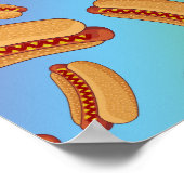 Regenbooghotdogs Poster (Hoek)