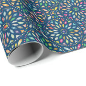 RegenboogHypotrochoïden Cadeaupapier (Rol Hoek)