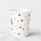 Regenboogijs pop 2 Koel 2e verjaardag Papieren Bekers (Links)