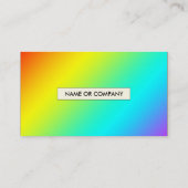 regenboogijs visitekaartje (Achterkant)