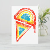 regenboogijsdruppel kaart (Staand voorkant)