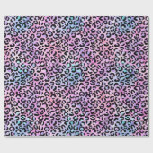 Regenboogijsgradiënt en luipspillen cadeaupapier (Vlak)