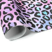 Regenboogijsgradiënt en luipspillen cadeaupapier (Rol Hoek)