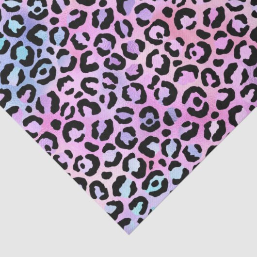 Regenboogijsgradiënt en luipspillen tissuepapier (Detail)