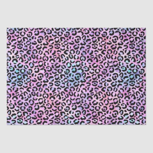 Regenboogijsgradiënt en luipspillen tissuepapier (Voorkant)