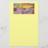 regenboogjacht briefpapier (Voorkant)