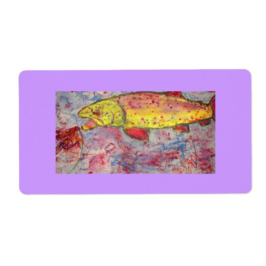 regenboogjacht etiket (Voorkant)