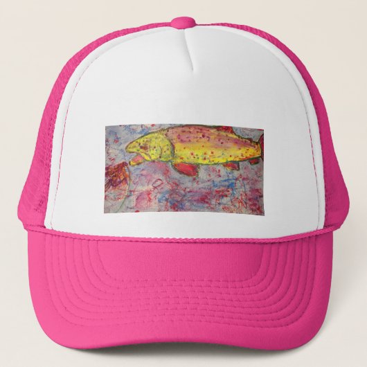regenboogjacht trucker pet (Voorkant)