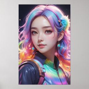 regenboogjas poster
