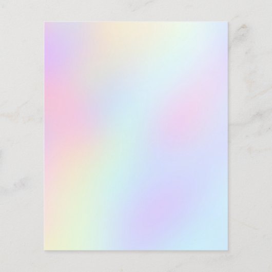 regenboogjongen FAUX Flyer (Achterkant)