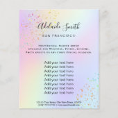 regenboogjongen FAUX Flyer (Voorkant)