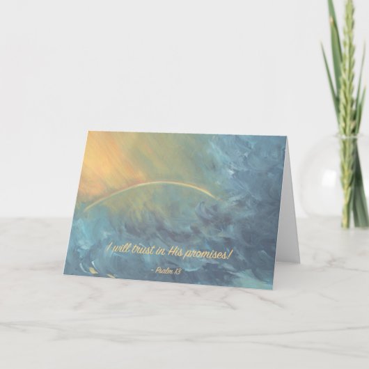 RegenboogKaart Notitiekaartje (Voorkant)