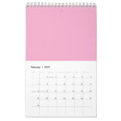 regenboogkalender voor heemst kalender (Feb 2027)