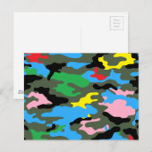 regenboogkamo briefkaart (Voorkant / Achterkant)