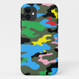 regenboogkamo iPhone 11 hoesje