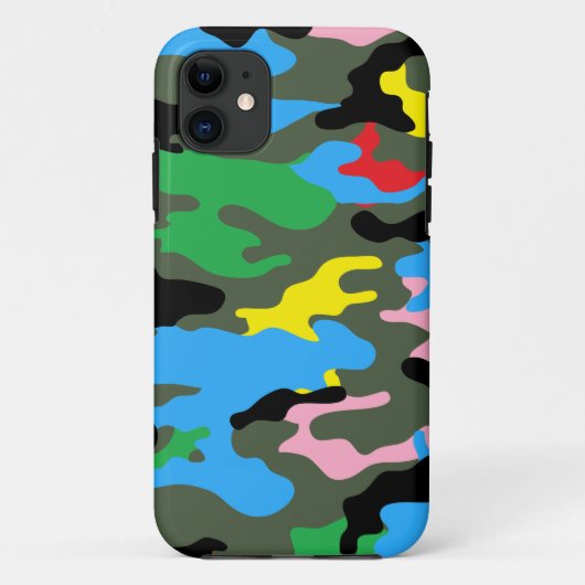 regenboogkamo Case-Mate iPhone case (Achterkant)