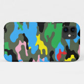regenboogkamo Case-Mate iPhone case (Achterkant (horizontaal))
