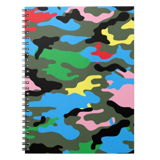 regenboogkamo notitieboek (Voorkant)