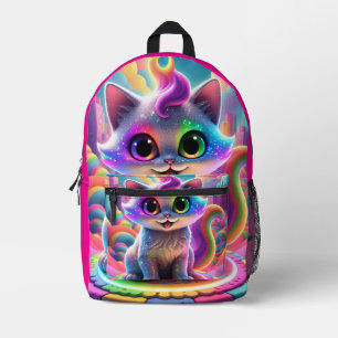 RegenboogKat Bedrukte Rugzak