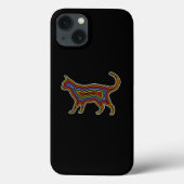 Regenboogkat Case-Mate iPhone Case (Achterkant)