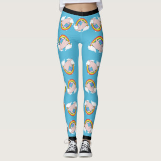 Regenboogkat Leggings