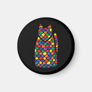 RegenboogKat Magneet