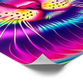 RegenboogKat Poster (Hoek)