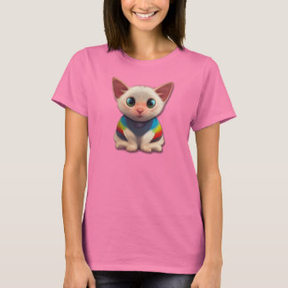 RegenboogKat T-Shirt