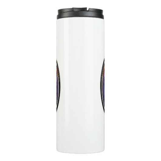 regenboogkat thermosbeker (Achterkant)