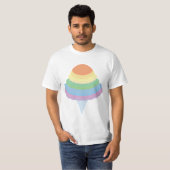 Regenboogkatoensuikerspin t-shirt (Voorkant volledig)