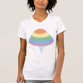 Regenboogkatoensuikerspin T-shirt