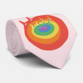 Regenboogkatten Stropdas (Opgerold)