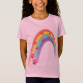 Regenboogkattenspoor T-shirt (Voorkant)