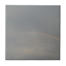 Regenboogkeramische tegel