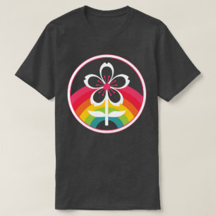regenboogkersen bloesem T-Shirt