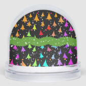 Regenboogkerstbomen Sneeuwbol (Voorkant)