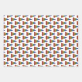 Regenboogkerstboom Inpakpapier Vel (Voorkant)