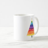 Regenboogkerstboom Koffiemok (Voorkant rechts)
