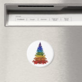 Regenboogkerstboom Magnet (Insitu (Vaatwasser))